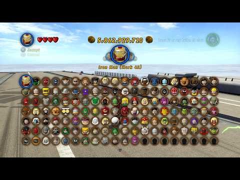 LEGO Marvel Superheroes: Every Character Unlocked + All DLC