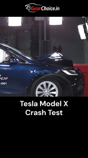Tesla Model X Crash Test 💥 | Is This the Safest Electric SUV?