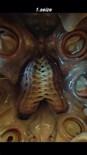 #movie #film Prometheus Final Scene Engineer Chokes Female Lead Facehugger Restrains Engineer Xeno
