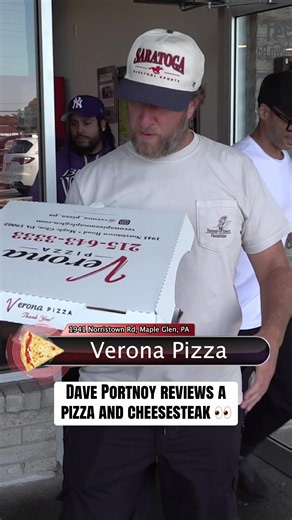 Dave Portnoy Barstool Pizza Review - Verona Pizza (Maple Glen, PA) 🍕 #daveportnoy #pizza #foodreview