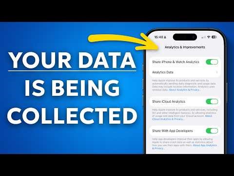 Your iPhone Is Leaking Your Data: Here's How To Stop It