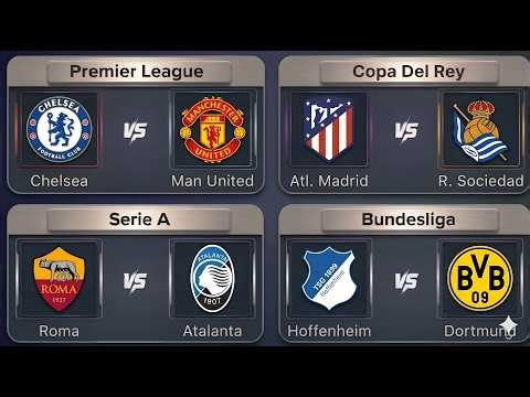 🎯 Saturday’s Football Predictions ( Premier League, Serie A, Bundesliga & Copa Del Rey ) April 18🔥
