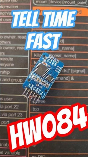 Hw-084 Real Time Clock #esp32 #makerpropaganda #arduino