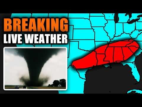 🔴 LIVE - TORNADO EMERGENCY - With Storm Chasers On The Ground...