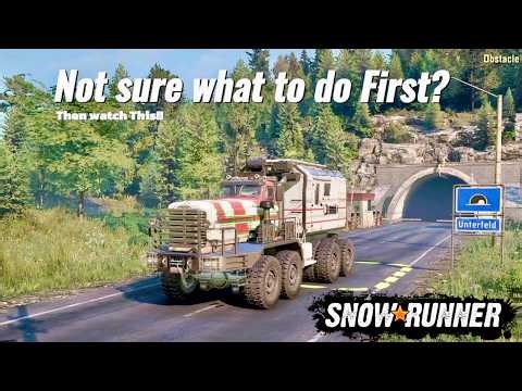 SnowRunner: Top 4 things to do "First" on every Map!!