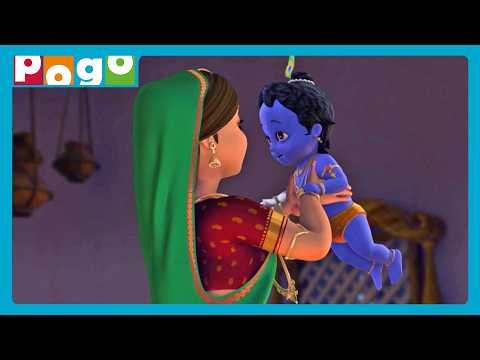 Butter Thief Krishna Got Caught!🧈😱| Little Krishna in English 🪈| Janmashtami Special | @PogoChannel