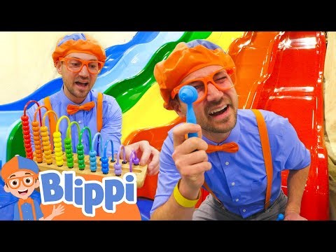 Blippi's Indoor Playground Adventure 🛝 | BEST OF BLIPPI TOYS | Educational Videos for Kids