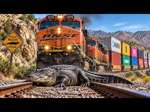 Moments Filmed Seconds Before Disaster | Most Unbelievable Train Moments Caught on Camera #13