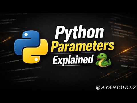 Python Function Parameters Explained in 3 Minutes 🐍 | Python for Beginners"