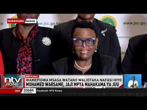 JSC yamteua Mohamed Warsame kama jaji mpya mahakama ya juu