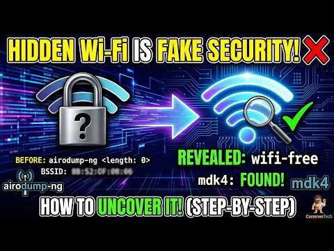 Why Hidden Wi-Fi is FAKE Security (And How to Uncover It)