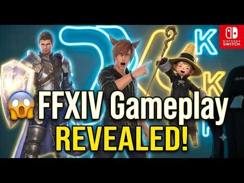 FFXIV Switch 2 Gameplay Revealed! (Handheld & Docked Performance Review)