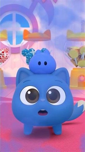 🌟 🍭Colorful Ninimo's Popping Candy Shop #Hogi #colors #shorts
