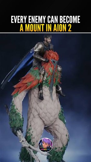 Every Monster can be turned into Mount in Aion 2