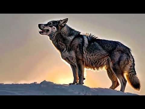 Majestic Wolves: Surviving the Harsh Winter Wilderness (Cinematic 4K Wildlife)
