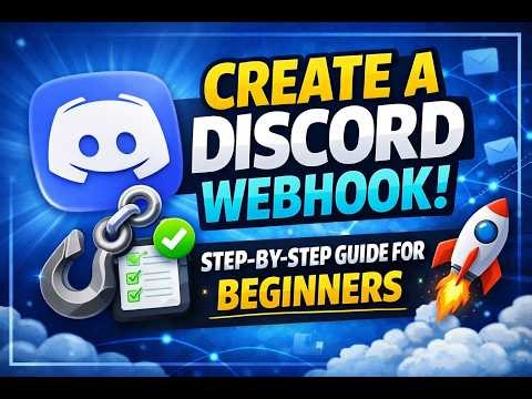 How to Create a Discord Webhook (Step-by-Step Tutorial for Beginners)
