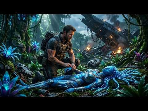 Alien Girl Passes Out After Watching a Man Snap His Broken Bones Back Into Place ｜ Sci Fi Story