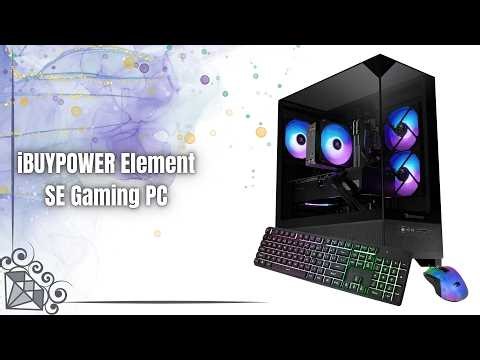 iBUYPOWER Element SE Review | Ryzen 7 + RTX 5050 Budget Beast?