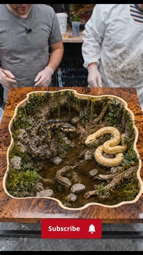 The Ultimate Snake Table! 🐍💎