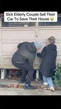 Sick Elderly Couple Sell Their Car To Save Their House 😭