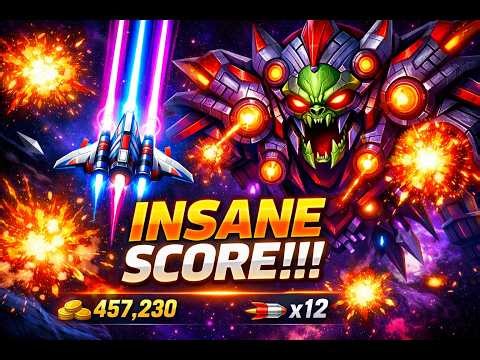Space Shooter Galaxy Attack 🔥 Ultimate Gameplay | High Score Challenge 🚀 Android Gaming 2026