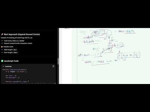 Longest Palindromic Substring | 3 Ways to Solve | Crack the Tech Interview