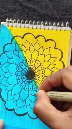 #mandala#art#mandalaart#mandalaartforbeginners#easyart#simplemandalaart#minimandala#artist#artlovers