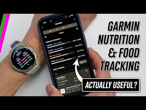 NEW Garmin Nutrition and Food Tracking // Actually Useful?