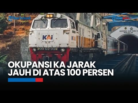 3,3 Juta Orang Naik Kereta Api di Libur Nataru, Okupansi KA Jarak Jauh di Atas 100 Persen