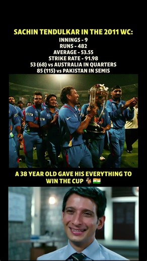 The Backbone of India’s 2011 ICC Cricket World Cup 🔥🏆 | #trending #viral #shorts #youtubeshorts