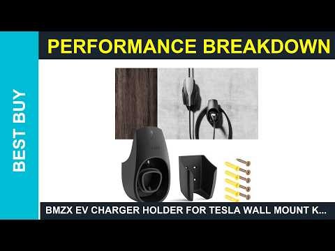 BMZX EV Charger Holder for Tesla Wall Mount Kit Tesla Model S Plaid charger kit Review