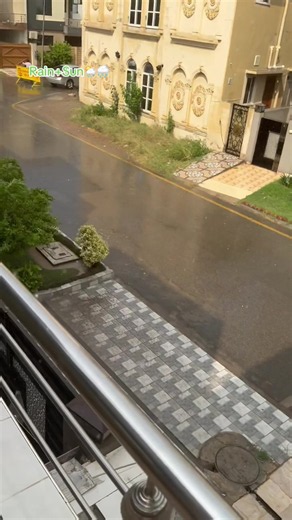 Winter rains joy: Rain Sun moments explained