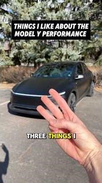 Three Things I Like About the New Model Y Performance! 🤩