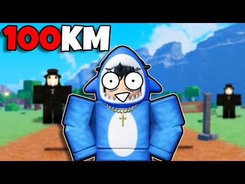 I BARELY Survived A LONG WALK on Roblox...