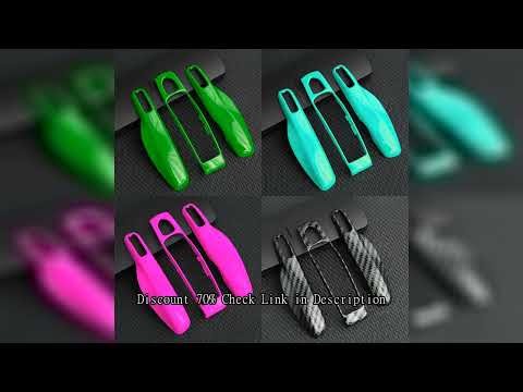 Car Smart Remote Key Case Fob Covers Set Shell for Porsche Panamera Spyder Carrera Macan Boxster Cay