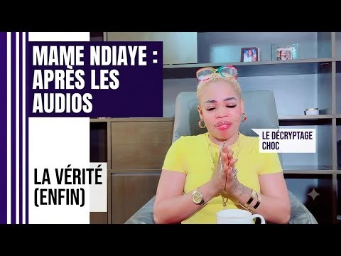 Mame ndiaye savon après les audios de kaliphone