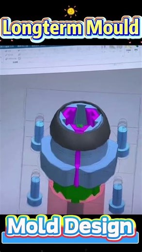 Longterm Mould specializes in mold design and manufacturing for mass production. #molddesign #mold