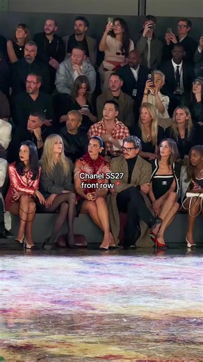 Alexa Demie, Dua Lipa, Pedro Pascal and many others in the front row at Chanel’s show. #chanel #frontrow #pfw #fashiontiktok #celeb