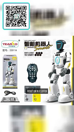 Yearoo Interactive Bionic Robot Gesture Remote Control Programmable Ai Sensing Singing Dancing Earl