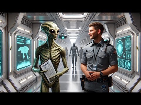 Human’s Eyes Tracked Every Tiny Movement — Like Tracking Prey, the Alien Stopped Moving Entirely