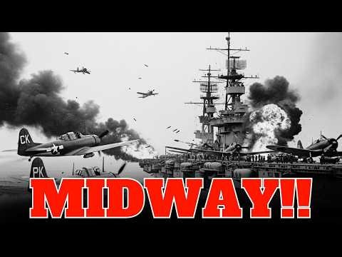 Midway’s 4 Critical Minutes | The Turning Point of the Pacific WarBattleOfMidway #WW2 #WorldWar2