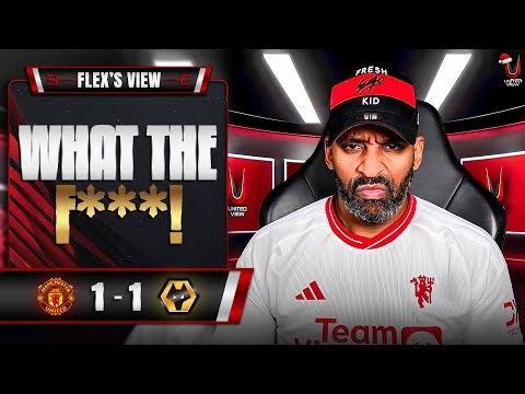TOTAL DISGRACE...AMORIM GOT IT ALL WRONG🤬 | Man United 1-1 Wolves | Flex's View