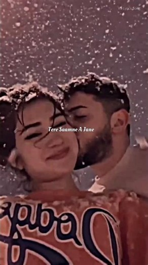 Tere Samne Aa Jane Se Ye Dil Mera Dhadka Hai💗☺️ l lyrics song #love #asethicedits #songlyrics