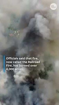 Fast-moving wildfires force evacuations in Georgia, Florida amid drought conditions