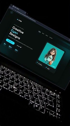 Portfolio Website Usign HTML, CSS & JavaScript