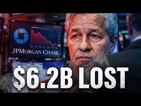 Lost $6.2 BILLION in 15 Minutes | JPMorgan's London Whale Crime