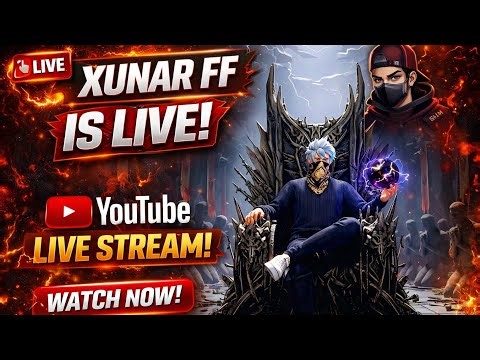 🔴LIVE🔴FREEFIRE GAMPLAY WITH LEG 🦵#freefirelive#legplayer#xunarff