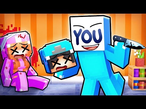 Minecraft but YOU can BE ANYONE in Murder Mystery!