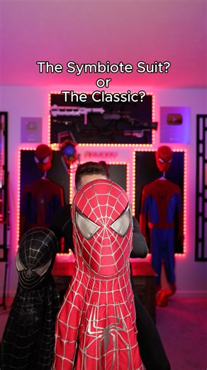 Symbiote Spider-Man vs Classic Spider-Man