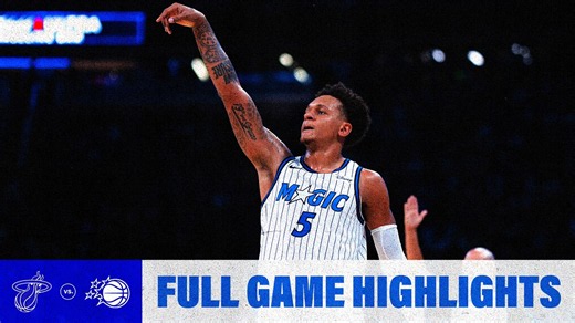 FULL GAME HIGHLIGHTS: MIAMI HEAT VS. ORLANDO MAGIC 10.16.26
